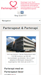 Mobile Screenshot of parterapi.dk